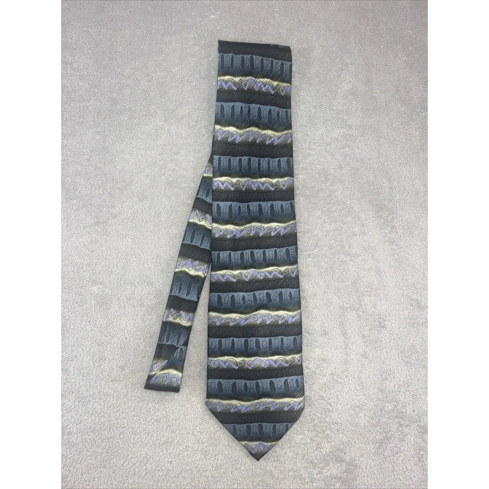 J. GARCIA 100% Silk Men's Necktie Vintage 1996 Tie Fast‎ Shipping!